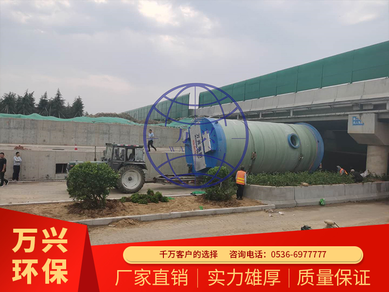 山東濟(jì)南泵站安裝現(xiàn)場